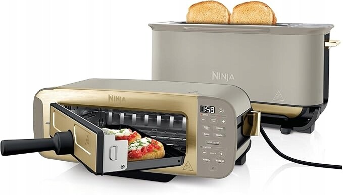 Ninja Foodi ST202EUSTGD toustovač 3 v 1 gril Stone Gold 1200w Panini
