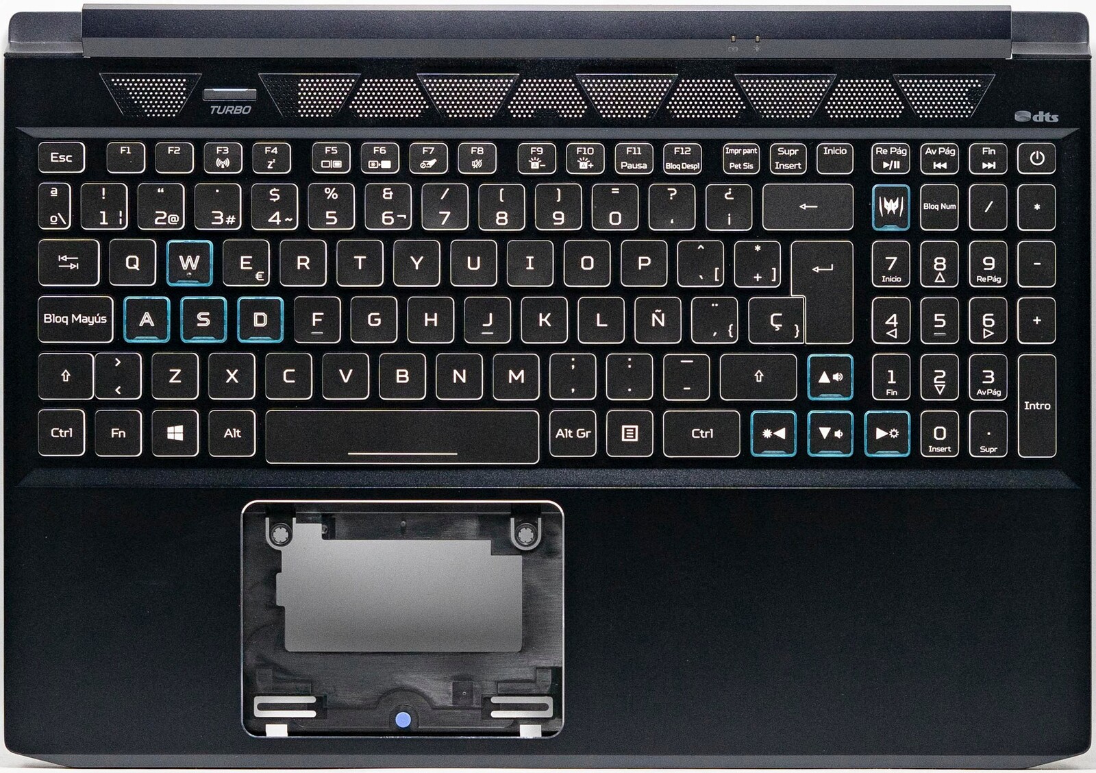 Palmrest horní kryt klávesnice Predator Triton PT315-52 6B.Q7BN2.057