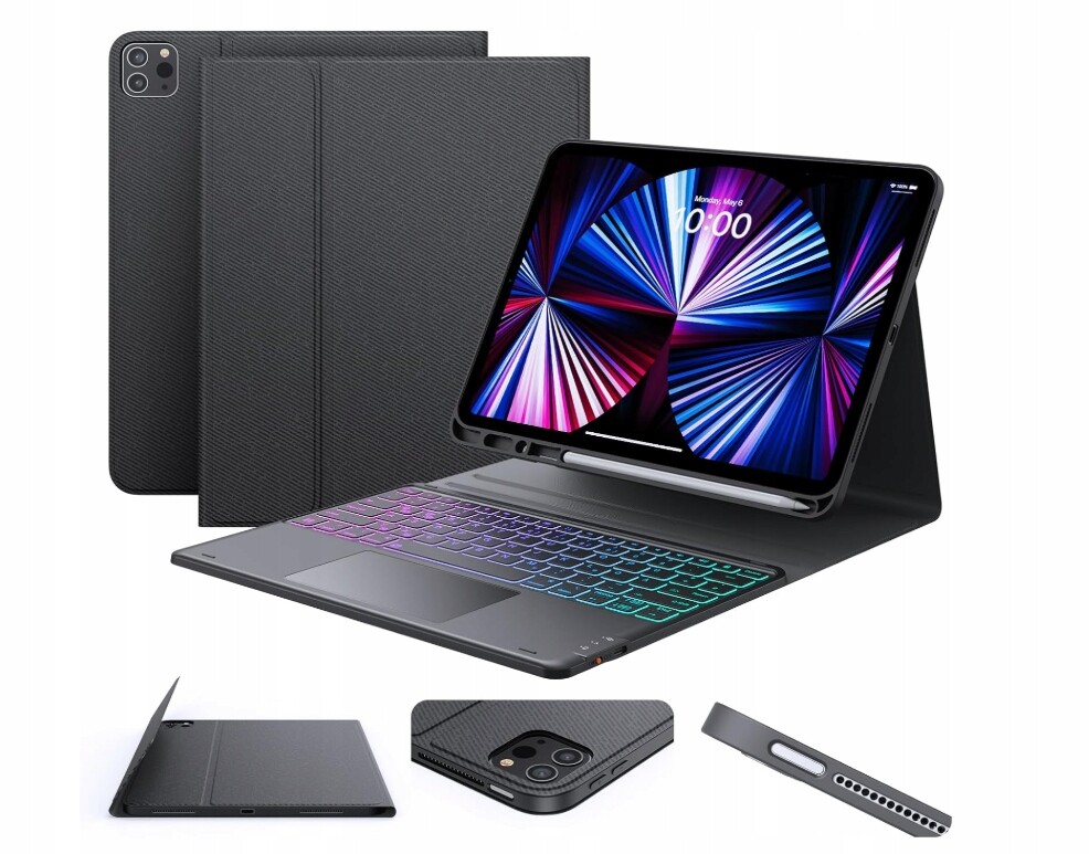 Earto Pouzdro Klávesnice s touchpadem pro iPad Pro 12.9