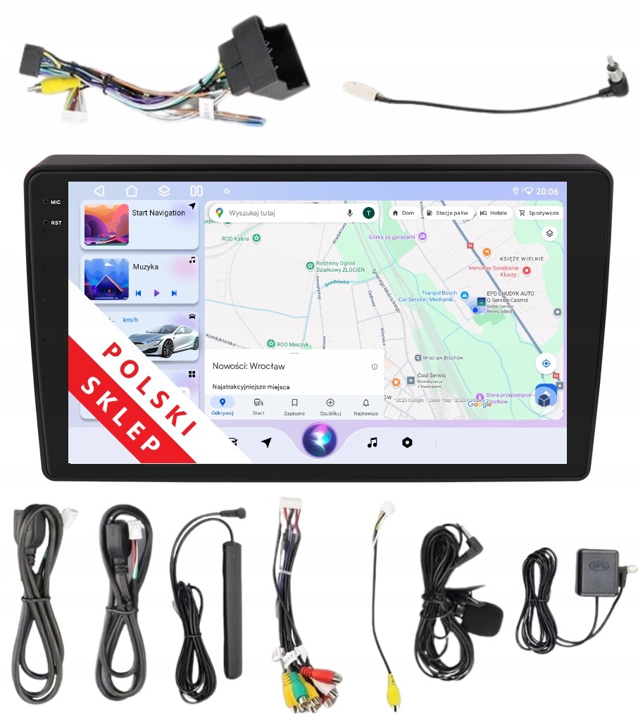 Navigace Rádio 2DIN Android Citroen Berlingo II Dsp Carplay 6/128 Gb Lte