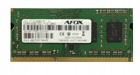 Afox Paměť So-dimm DDR3 8G 1333Mhz LV 1,35V