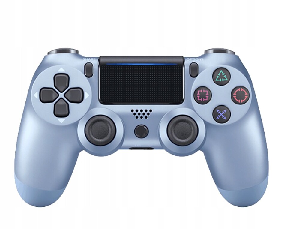 Pad PS4 Bezdrátový Playstation 4 Titanium Modrý, Ovladač