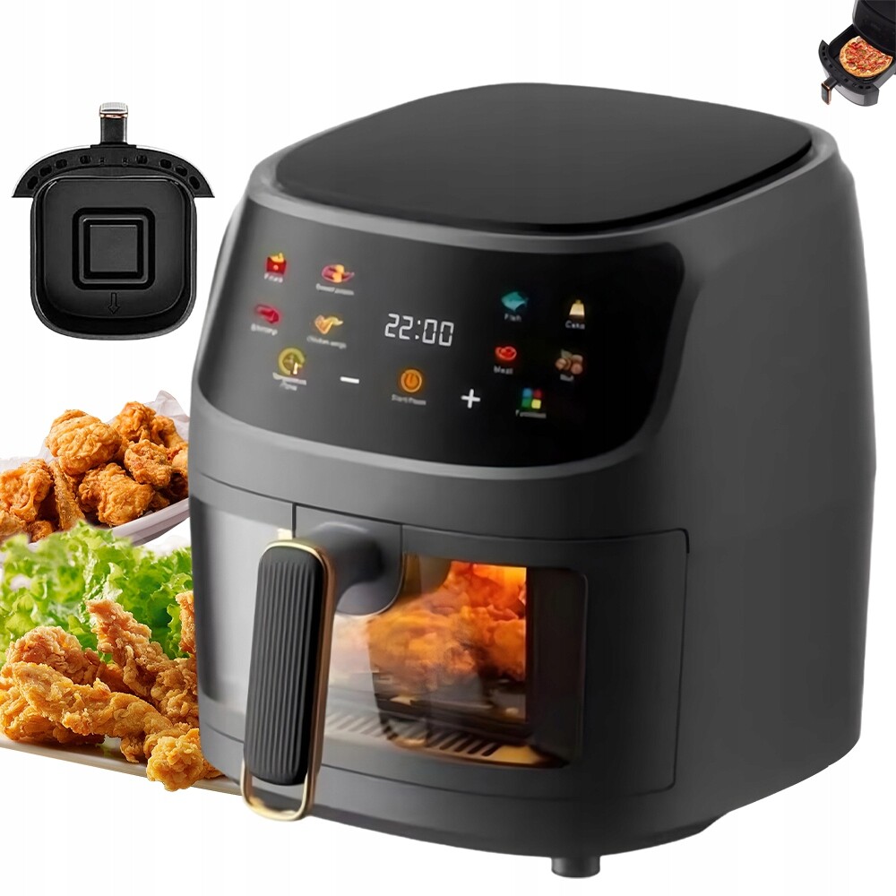 Fritéza 8 l pro rodinu, 8 programů, nepřilnavý povrch