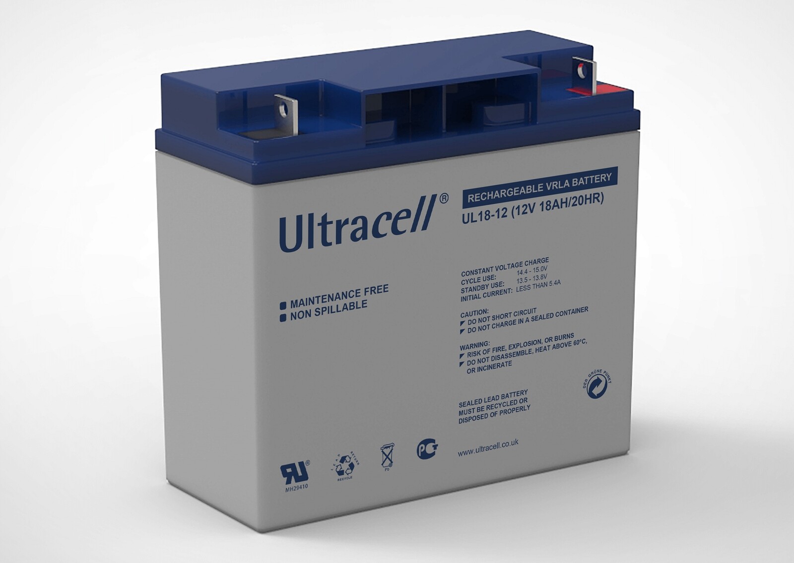 Akumulátor Agm Ultracell Ul 12V 18Ah