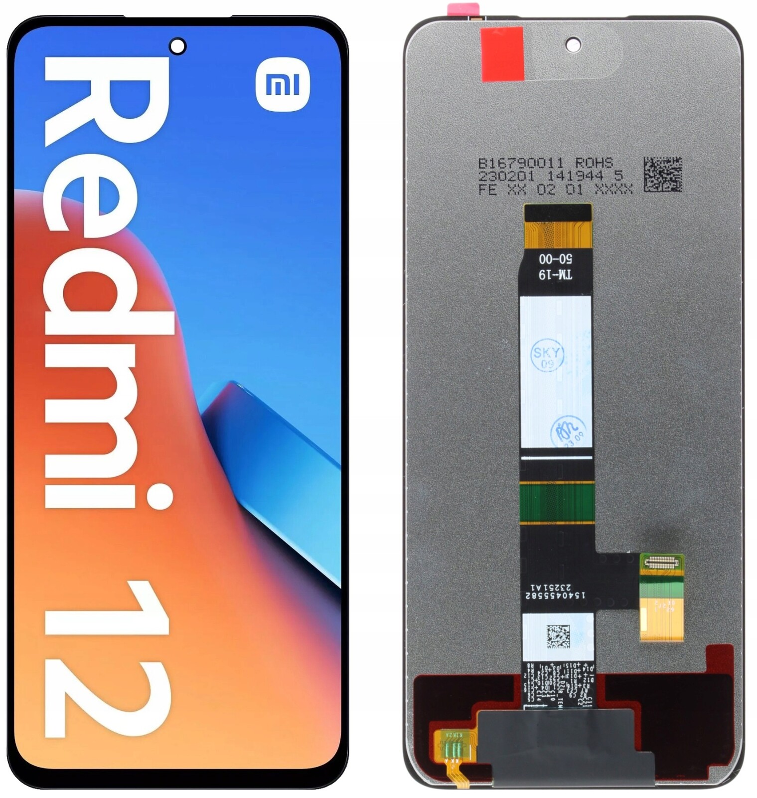 LCD displej pro Xiaomi Redmi 12