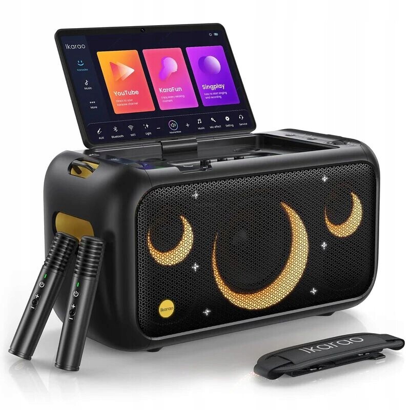 Přenosný reproduktor Ikarao Break X2 300W, párty reproduktor s Bluetooth 300 W