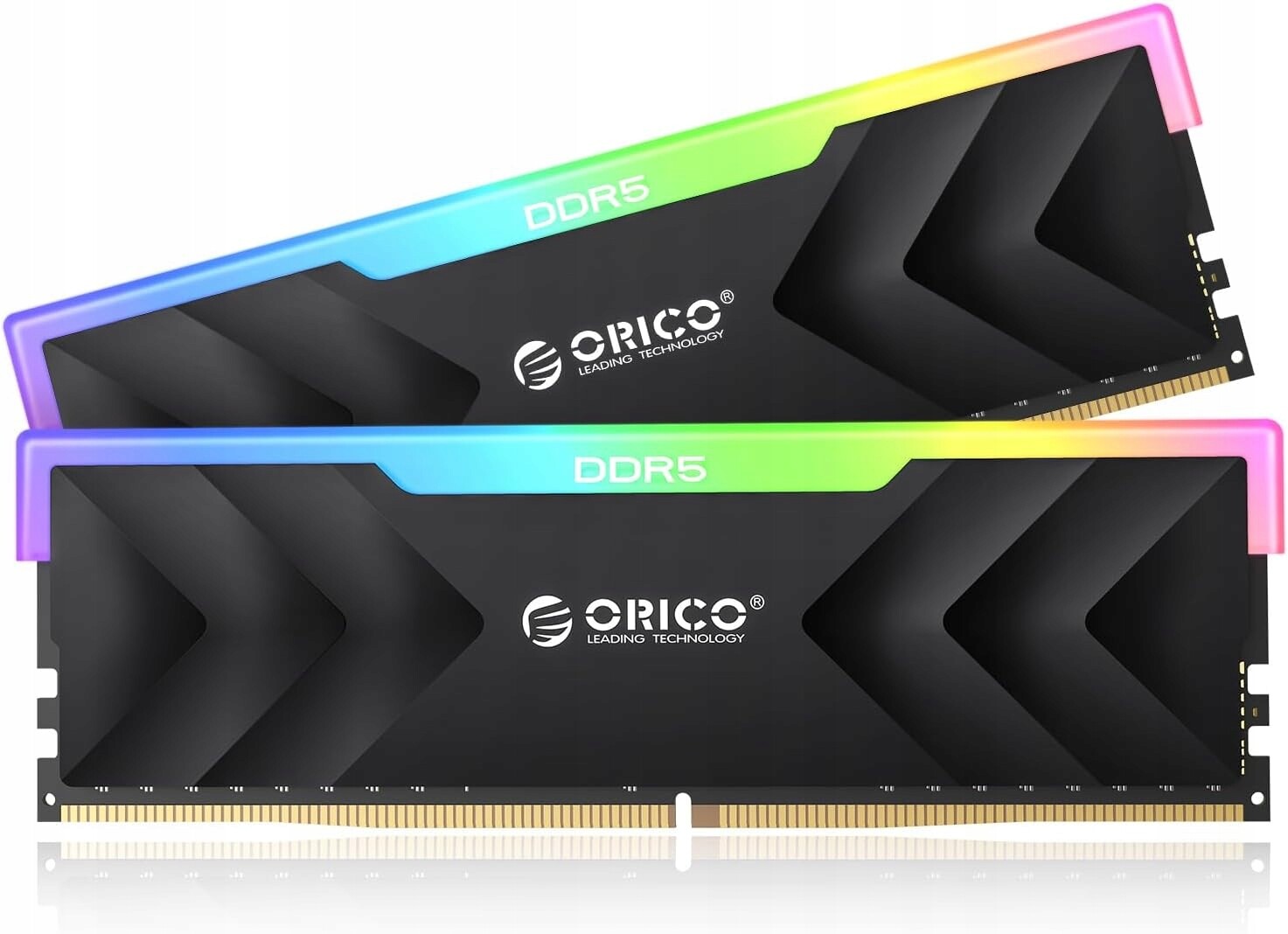 paměť Ram Orico 2X16GB DDR5 Rgb Neon 6400MHZ Pro Počítače 32GB Kit Pro