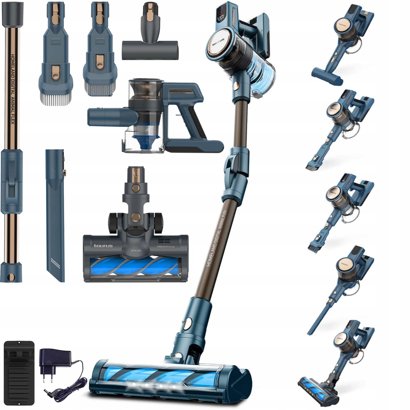 Bezsáčkový Vysavač Vysavač Bez Sáčku Výkonný Taurus Flex 415 W