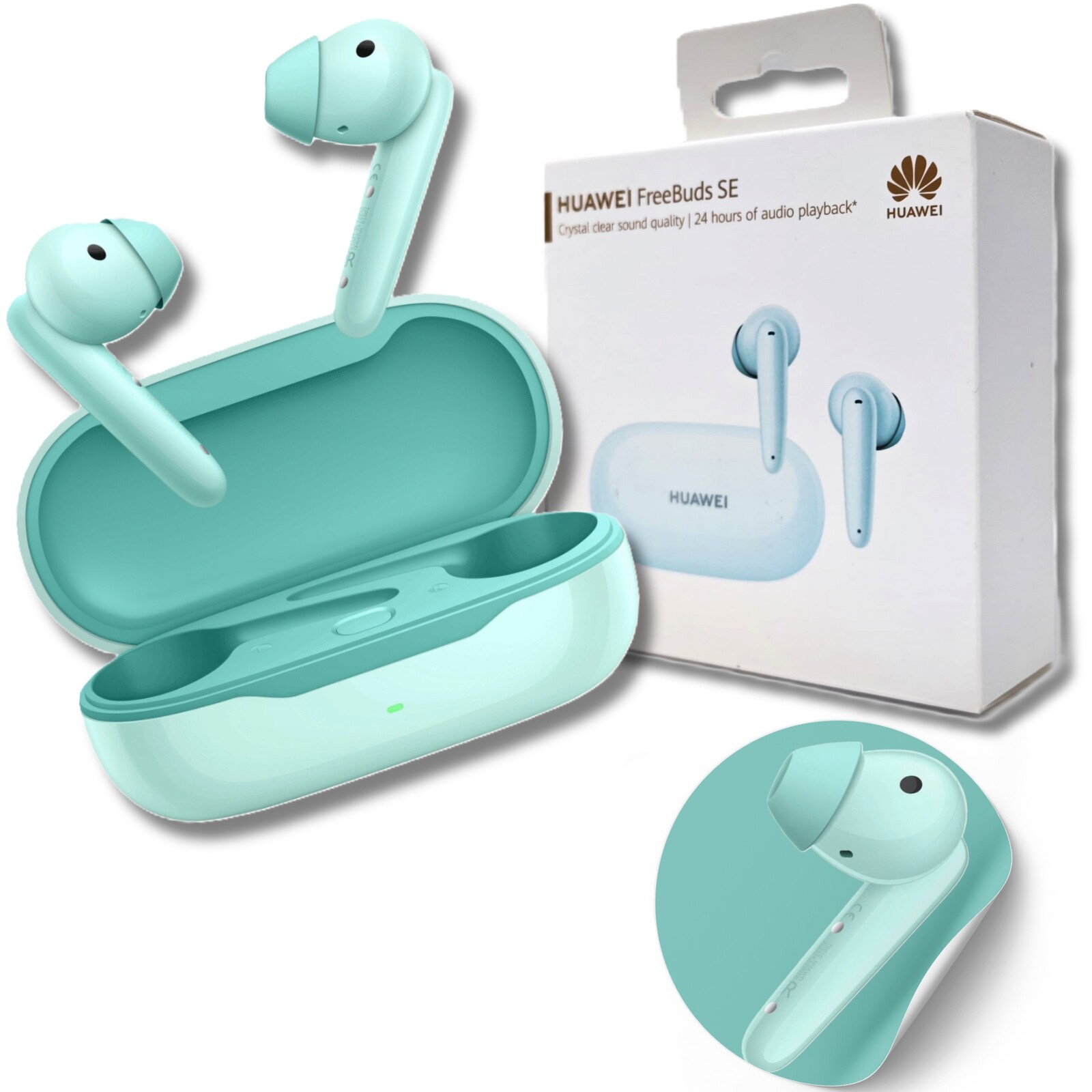 Bezdrátová sluchátka s mikrofonem Huawei FreeBuds Se