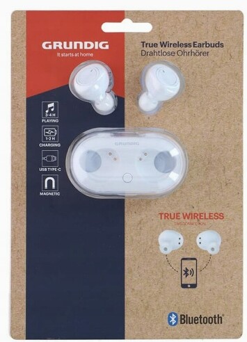 88. Sluchátka GRUNDIG/Nabíjecí stanice/bílá)