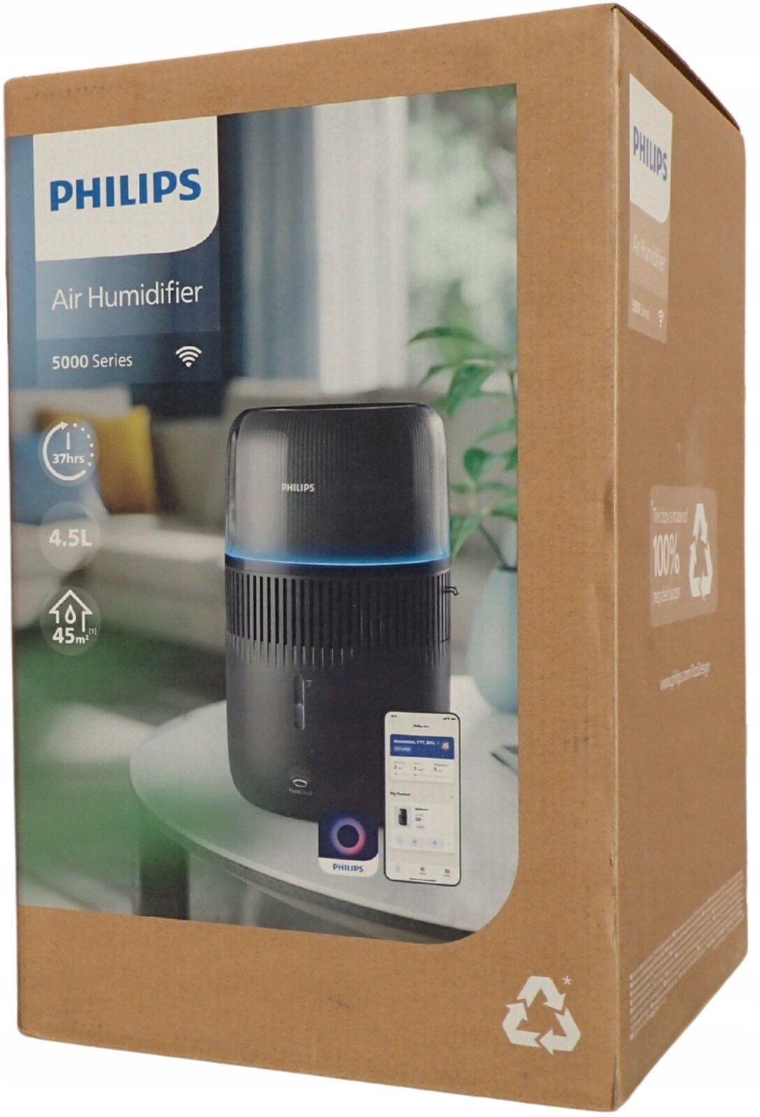 Zvlhčovač vzduchu Philips HU5600/03 Aromaterapie Noční Lampa do 45 m²