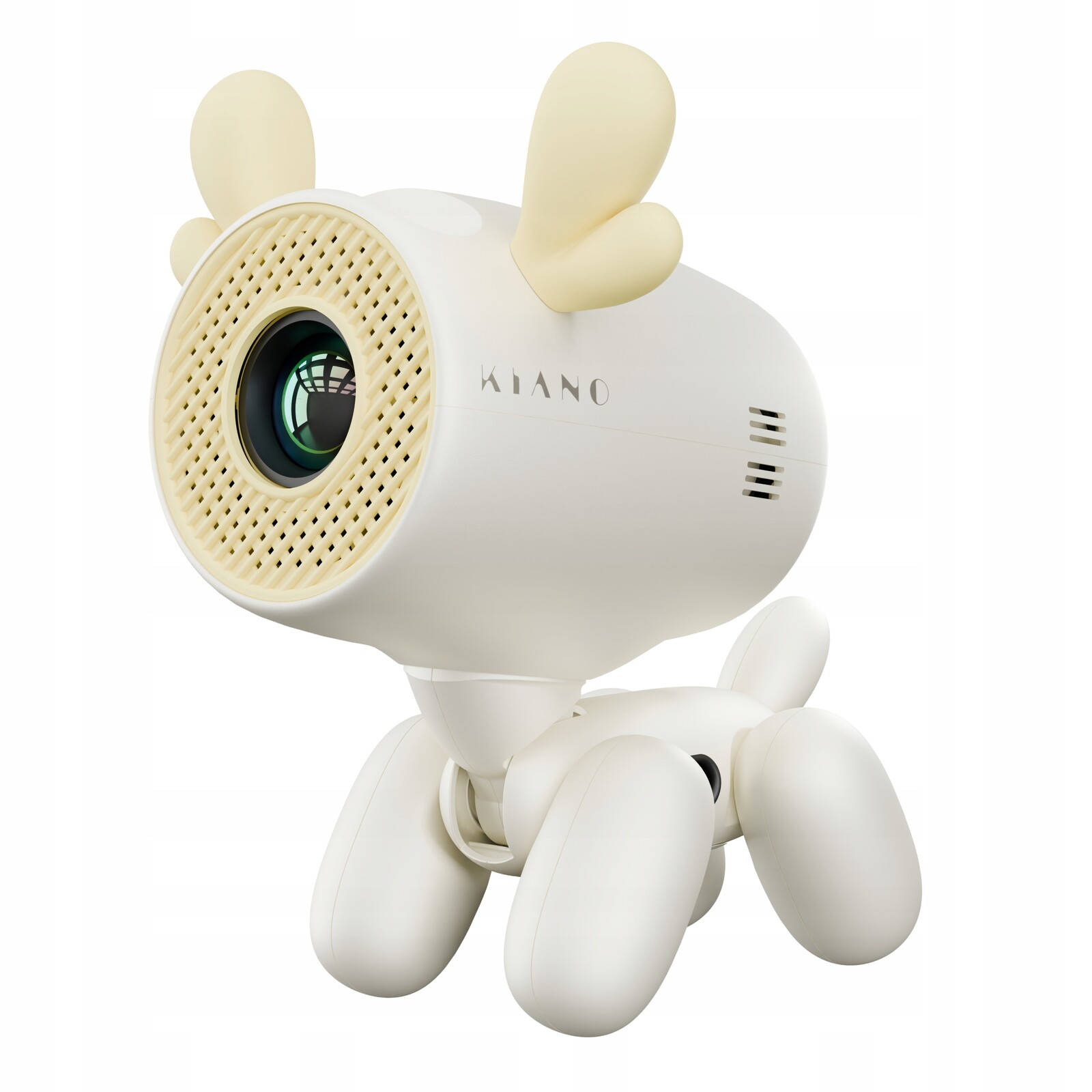 Vzdělávací projektor ve tvaru psa Hnědý Alpha Kid pro děti