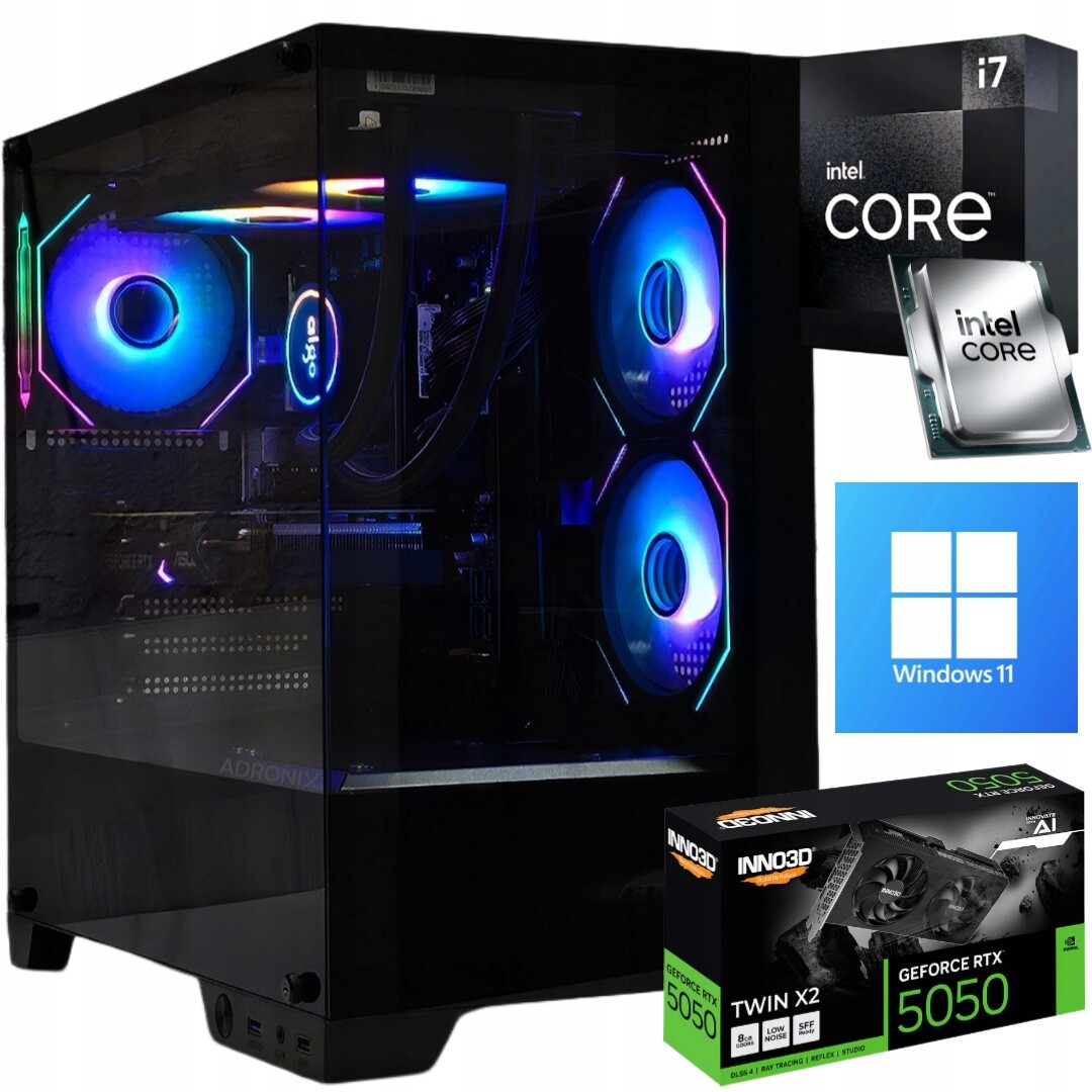 Herní Počítač Adronix Quantum |I7|RTX 5050|32GB|1TB|WIN11PRO