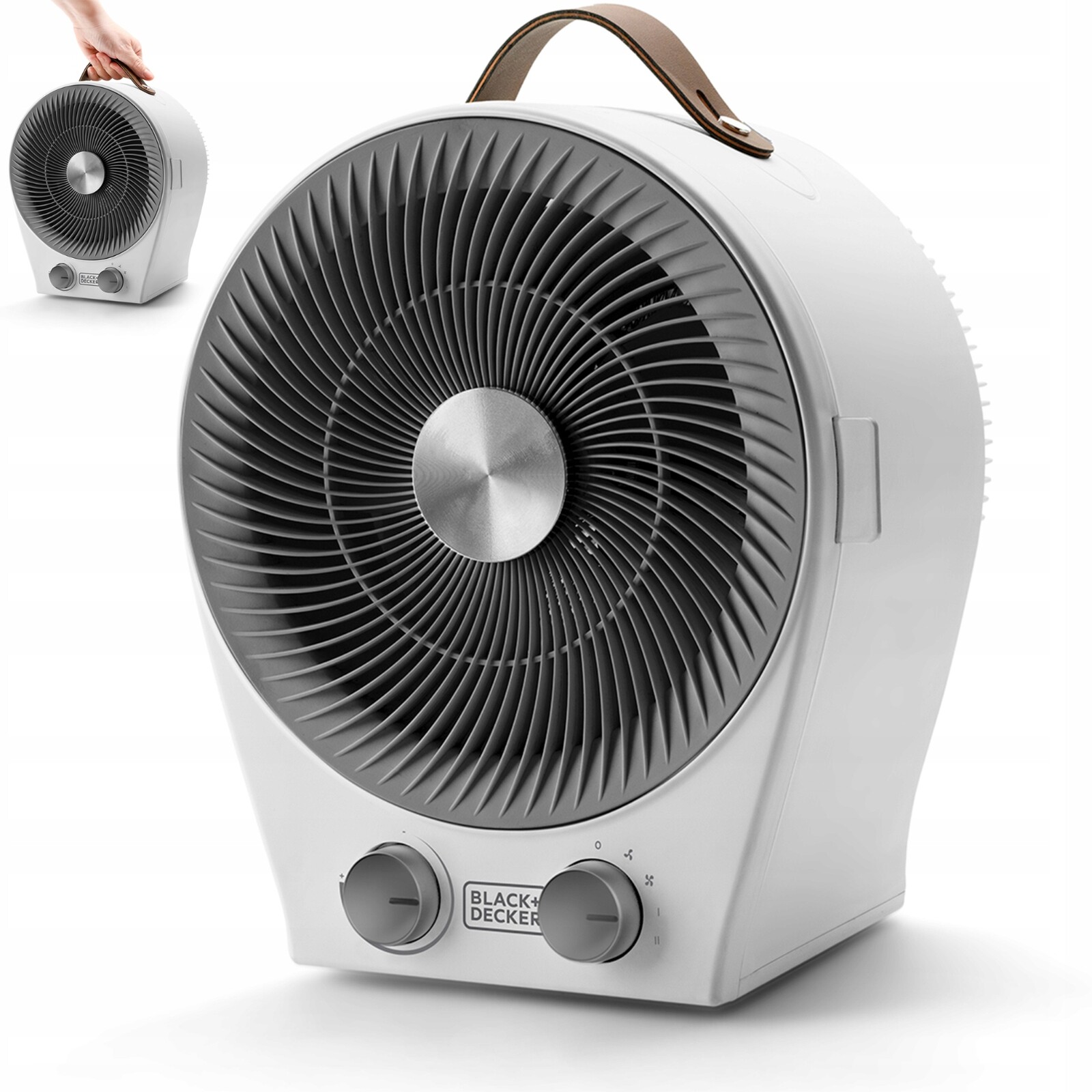 Elektrický Ohřívač Termoventilátor Farelka Termostat Black+Decker 2000 W