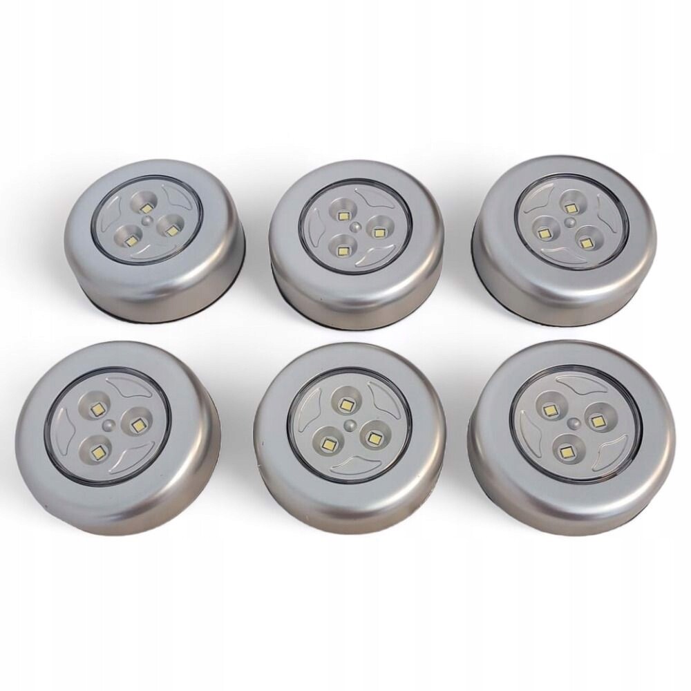 Led podskříňková lampa Noční Bezdrátová 6 Ks
