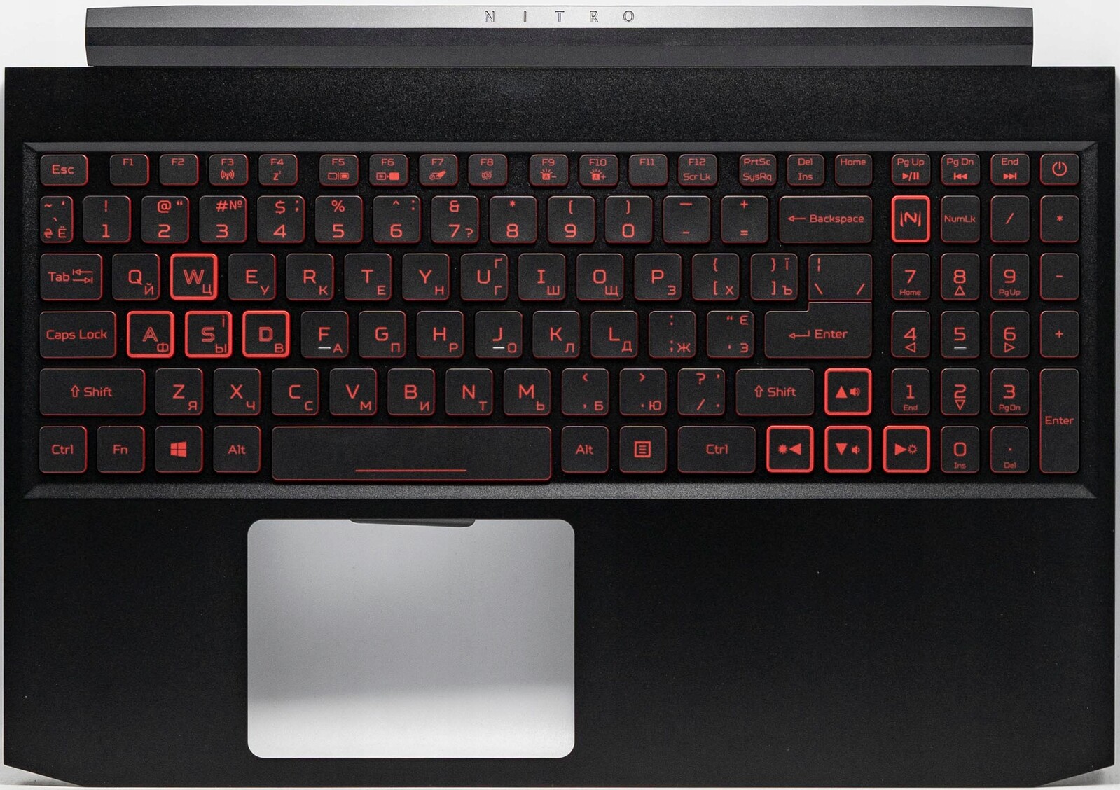 Klávesnice Acer Aspire Nitro AN715-51 Palmrest Ukrainian Gtx 1660TI