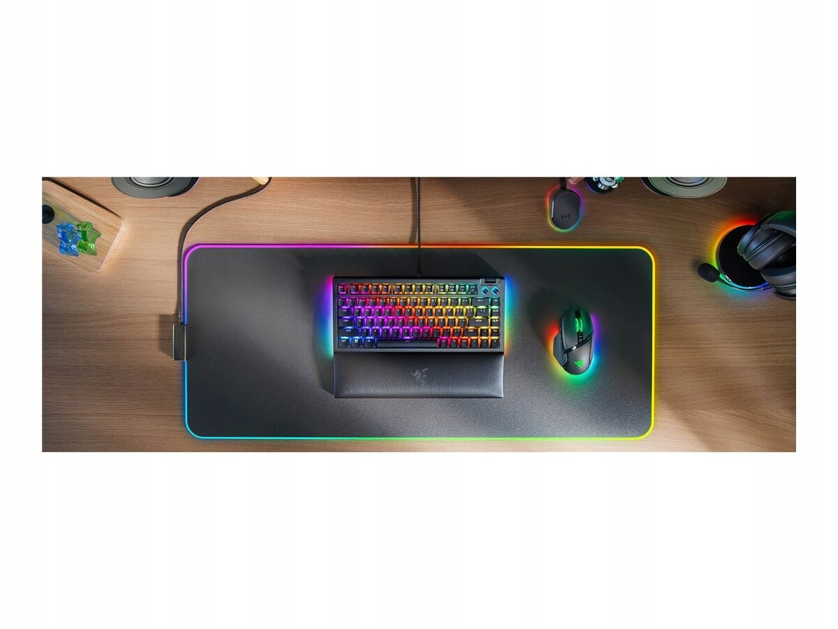Mechanická herní klávesnice Razer BlackWidow V4 75%, mezinárodní americké rozložení, drátová