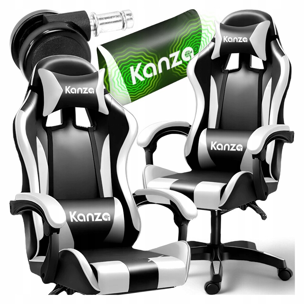 Herní Křeslo S Počítačovou Otočnou Masáží Zad Pro Hráče Do 150 Kg