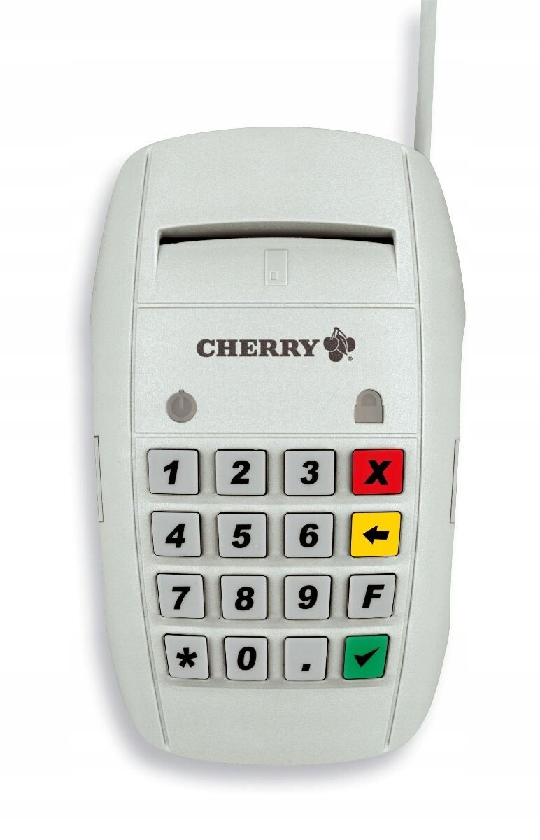 Cherry ST-2000 Usb terminál Smart Card čtečka karet s klávesnicí Pin