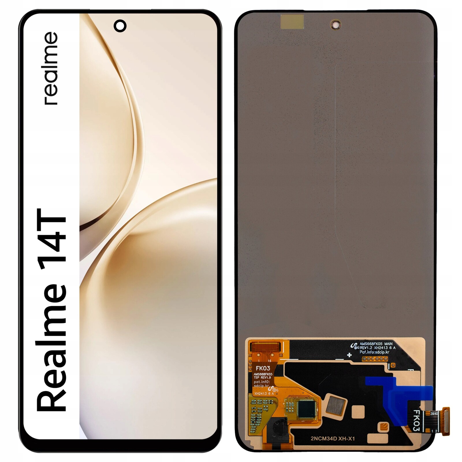 Displej pro Realme 14T LCD Oled displej RMX5078