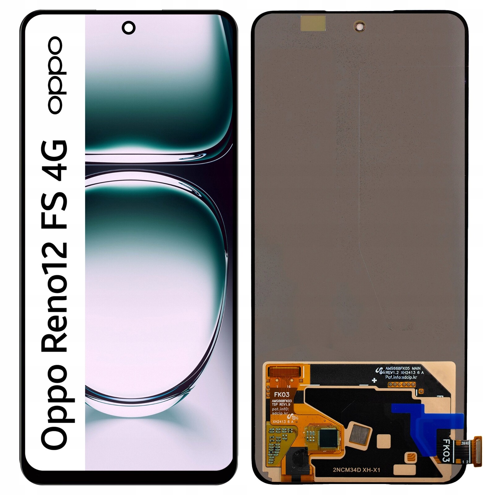 Displej pro Oppo Reno12 Fs 4G LCD Oled displej CPH2687