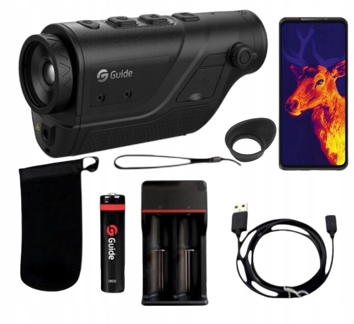 Termovizní Kamera Monokulár Guide TD420 Sada