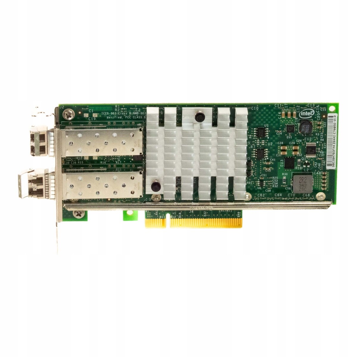 Intel E70856-10 2-PORT Sfp+ 10Gbps PCIe x8 Lp