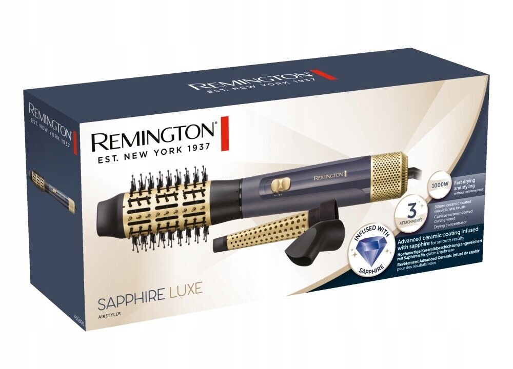 Kulmofén Remington pro natáčení a sušení vlasů