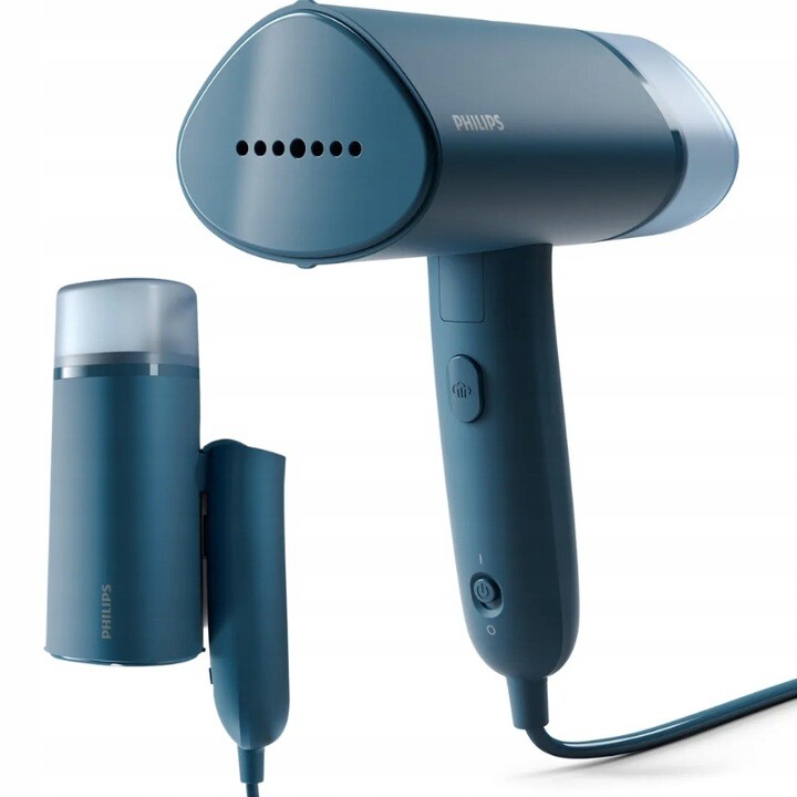Philips Steamer Na Napařování Oděvů Žehlení Záclon 1000 Modrý