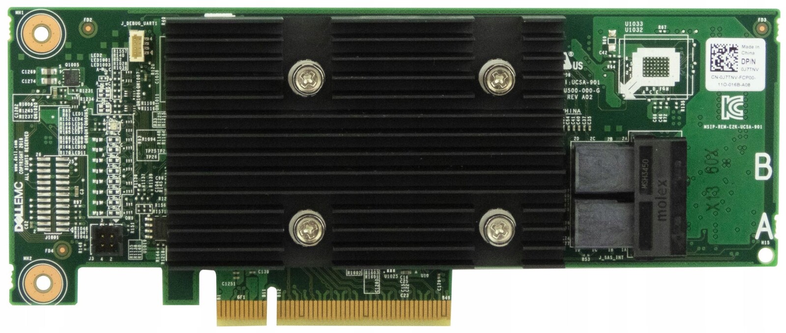 Dell 0J7TNV Hba 330+ Sas 12Gbps PCIe x8