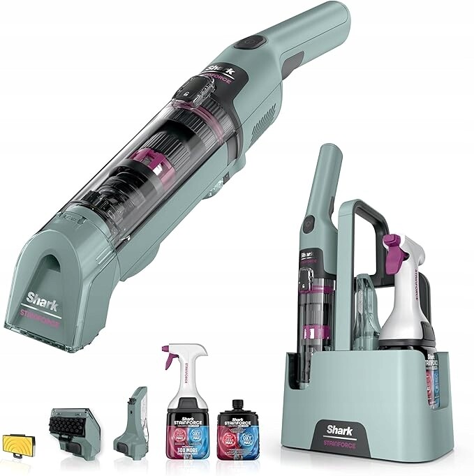 Shark StainForce HX100EUCP bezdrátový odstraňovač skvrn Kompletní Sada