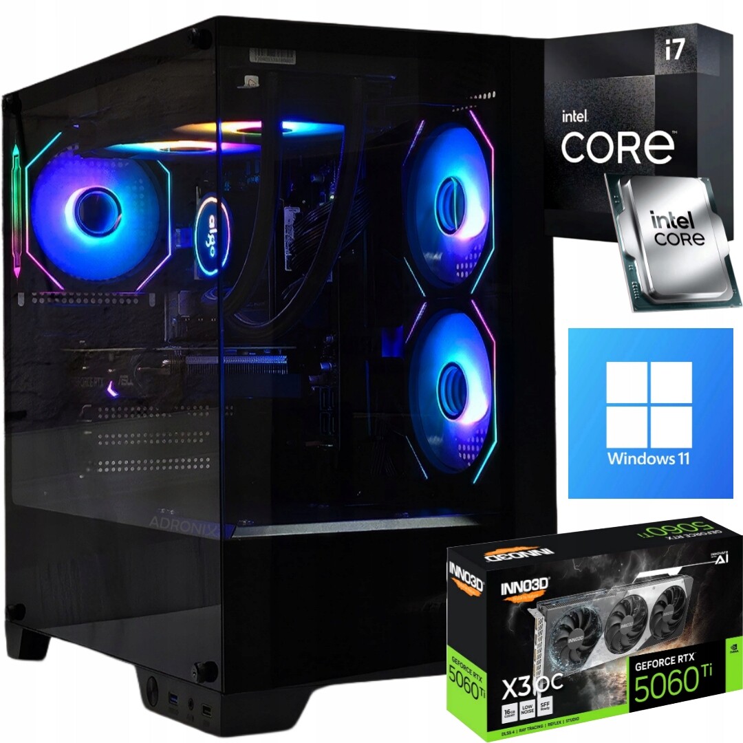 POČÍTAČ|Intel i7| 32GB|1TB Ssd| Rtx 5060TI 16GB| WiFi Win 11