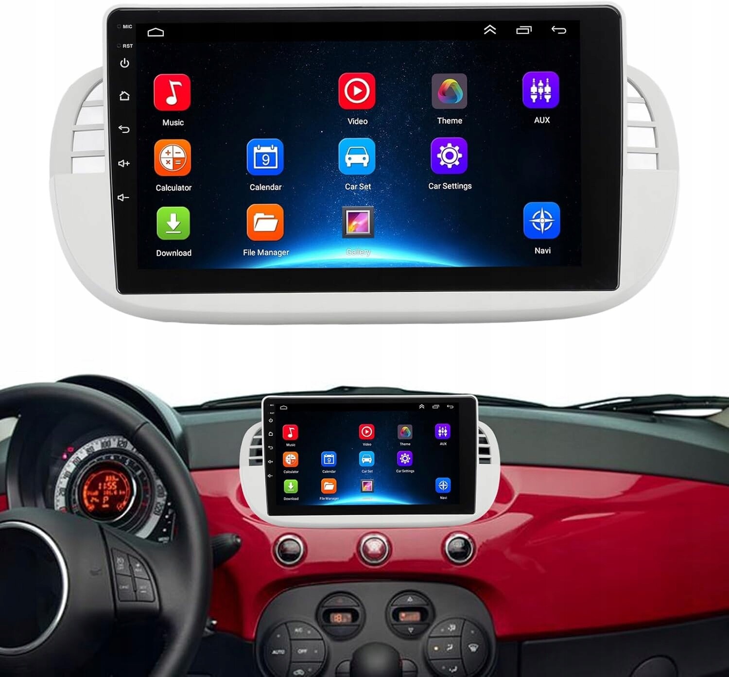 Autorádio Fiat Q3524 2-DIN