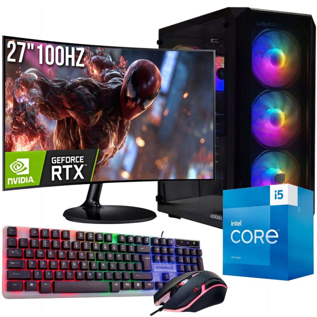 Herní Set I5 32GB Rtx 5050 8GB Monitor 27