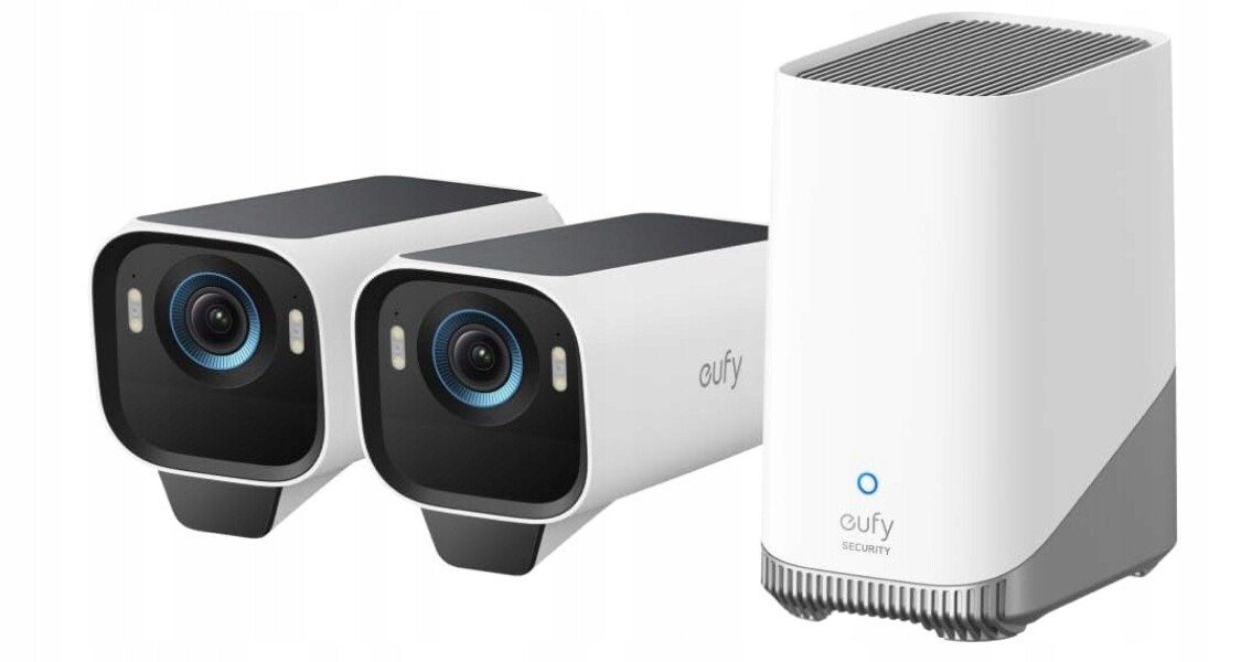 eufyCam S3 Pro sada 2 solárních kamer 4K