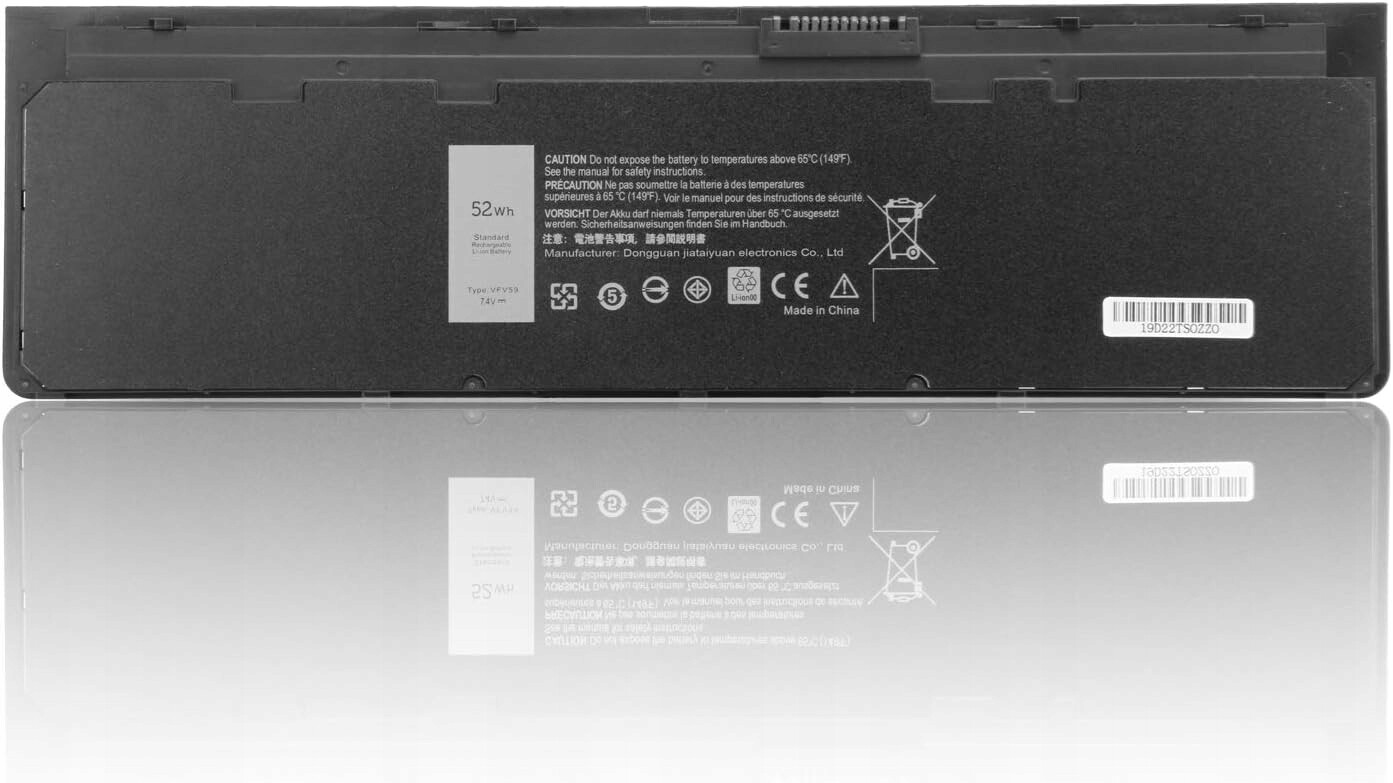 Akumulátor Pro Notebook Dell Latitude Ultrabook 7,4V 52Wh VFV59 WD52H