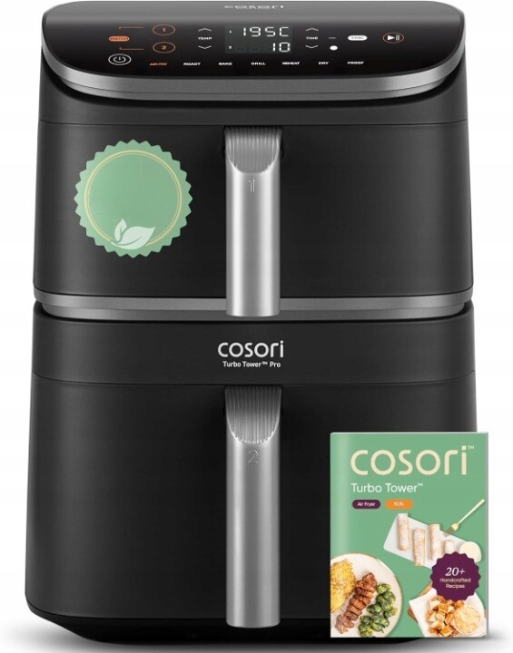 Cosori Turbo Tower Pro Fritéza bez tuku 10,8 l DC112 bez WiFi