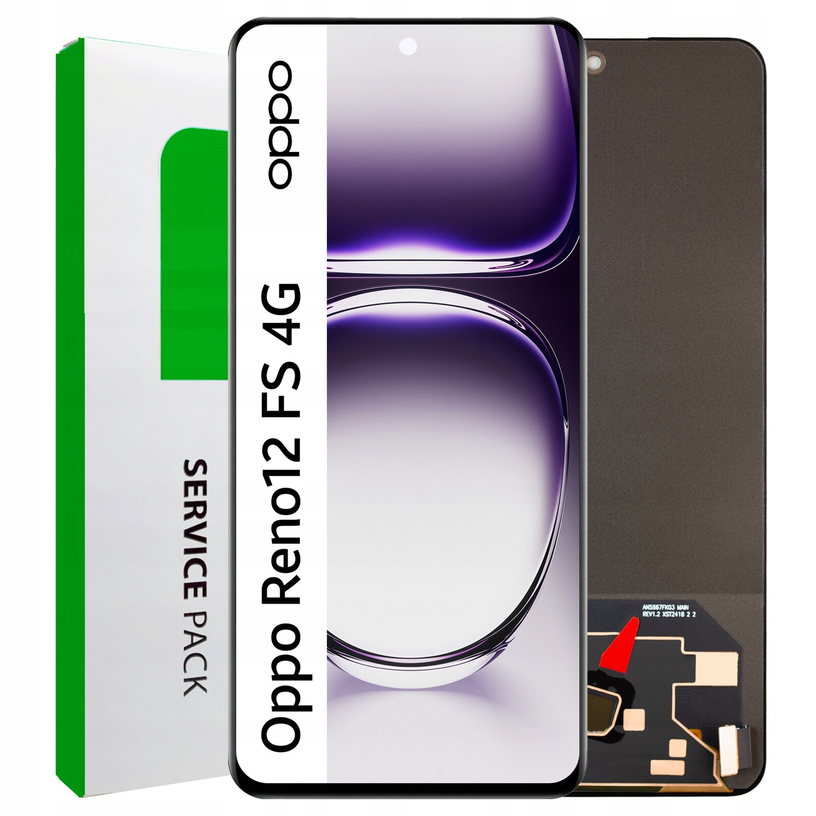 Displej pro Oppo Reno12 Fs 4G LCD displej Originální Zila CPH2687