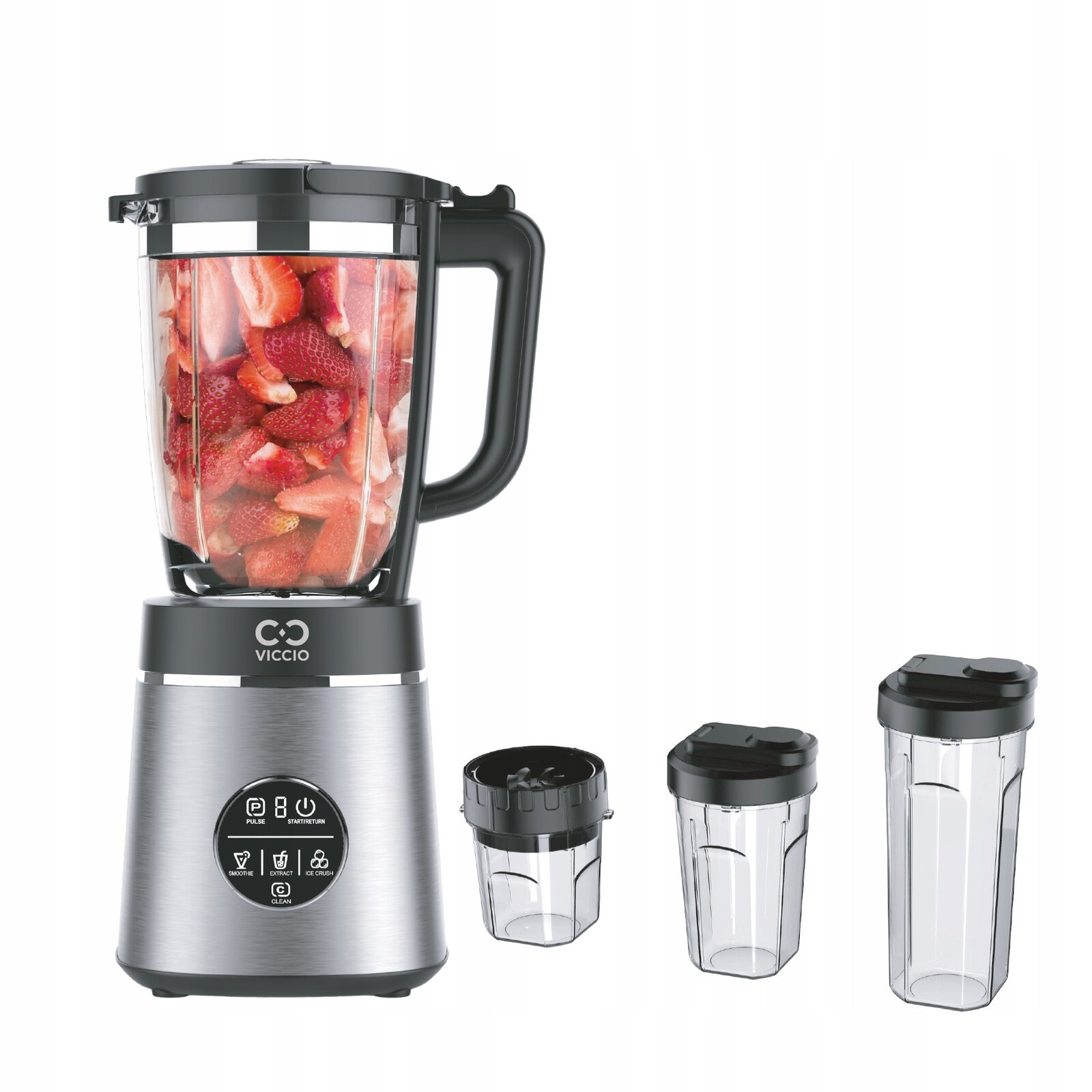 Stolní mixér 3 nádoby Výkonný 1400W Viccio BLDL9710C