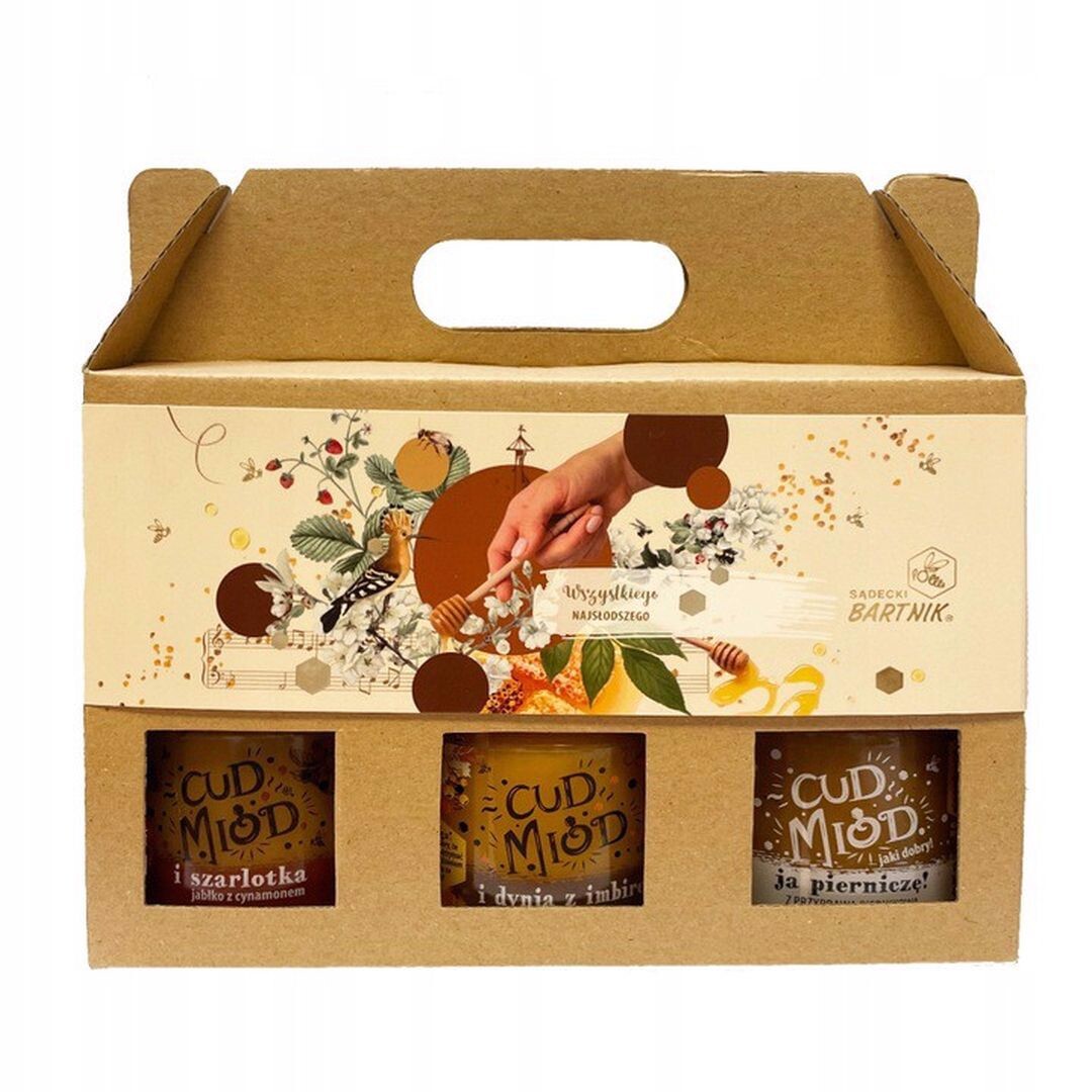 Bartnik Cud med Mix 3 jablečný koláč-perník-dýně krabička