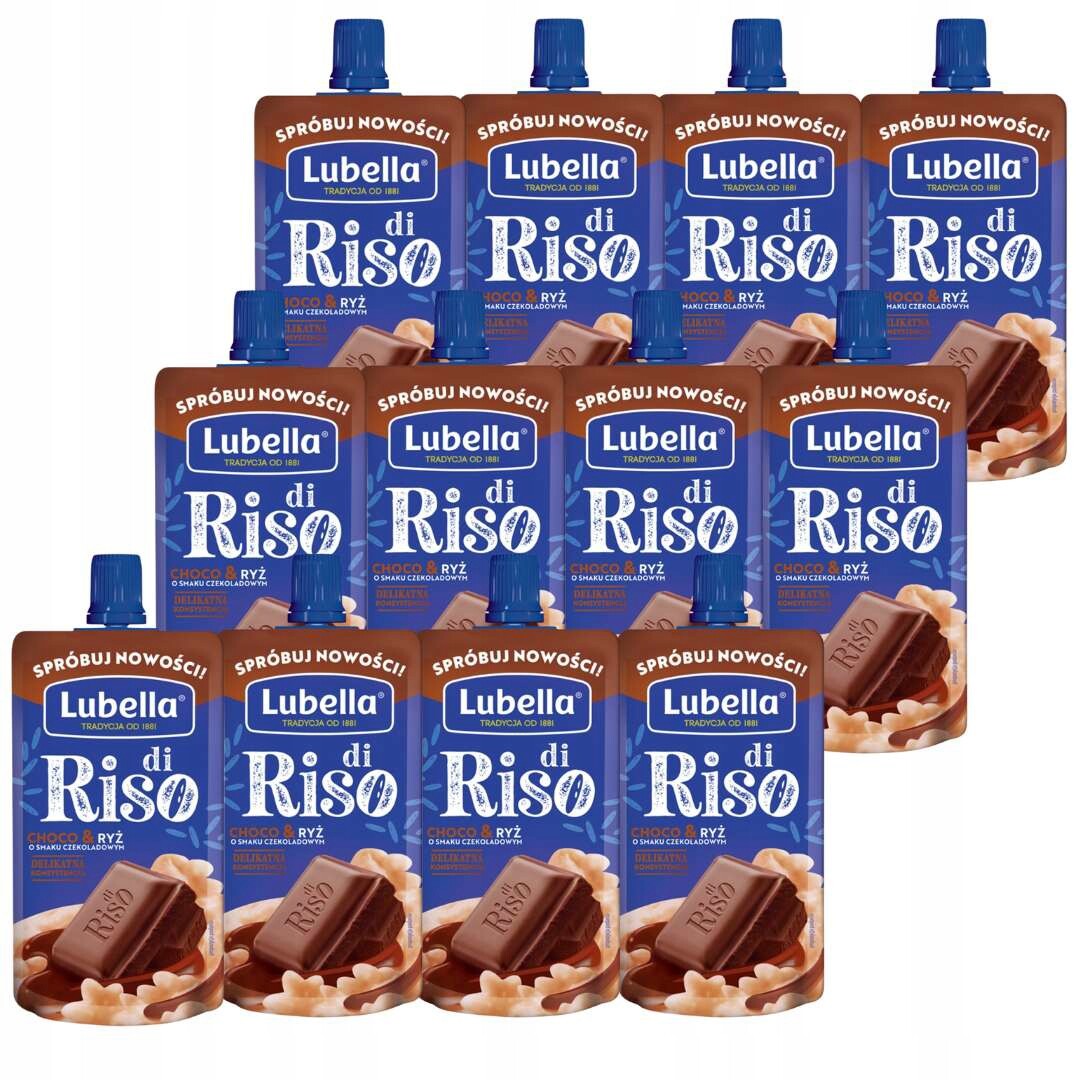Lubella Di Riso Svačinka choco & rýže 100 g x 12 kusů