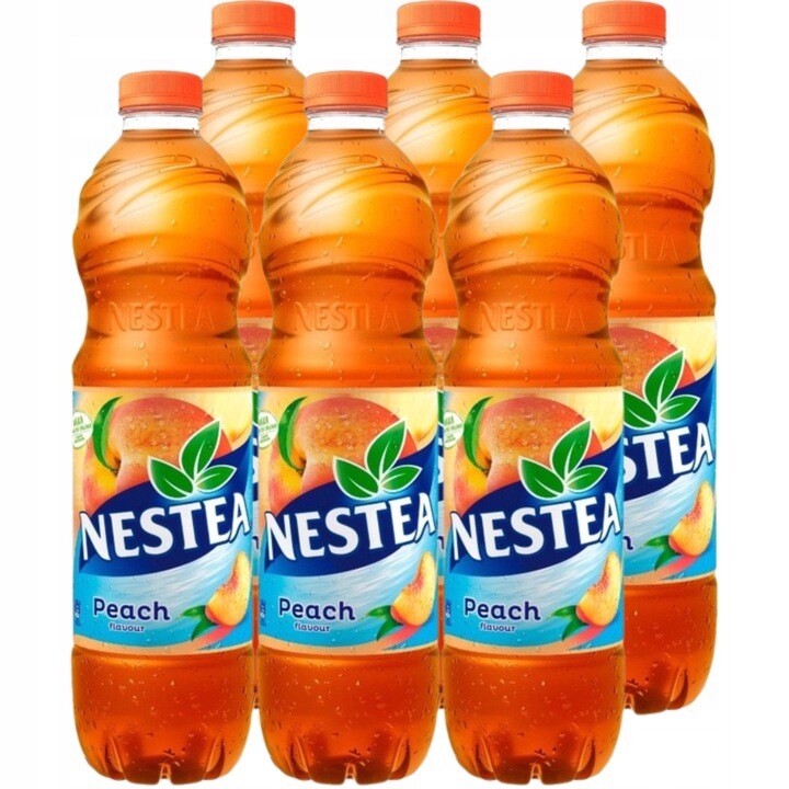 Nestea Čajový nápoj Ice Tea Peach s broskvovou příchutí 1,5 l x 6 kusů