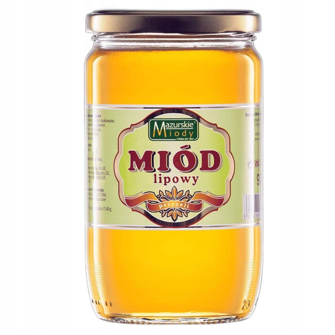 Mazurskie Miody Lipový med 1000 g