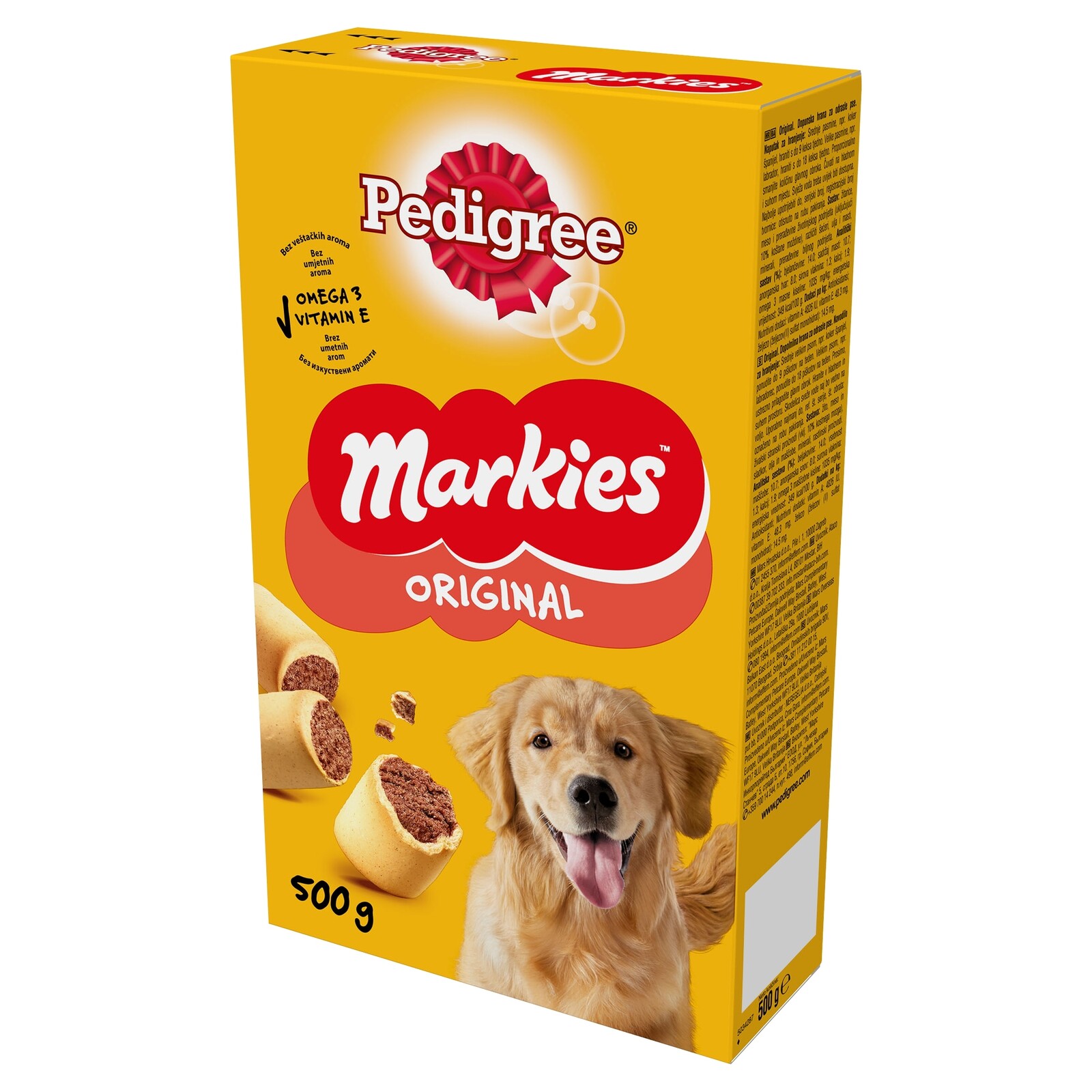 Pedigree Pochoutky pro psa Markies 9x500g Originál