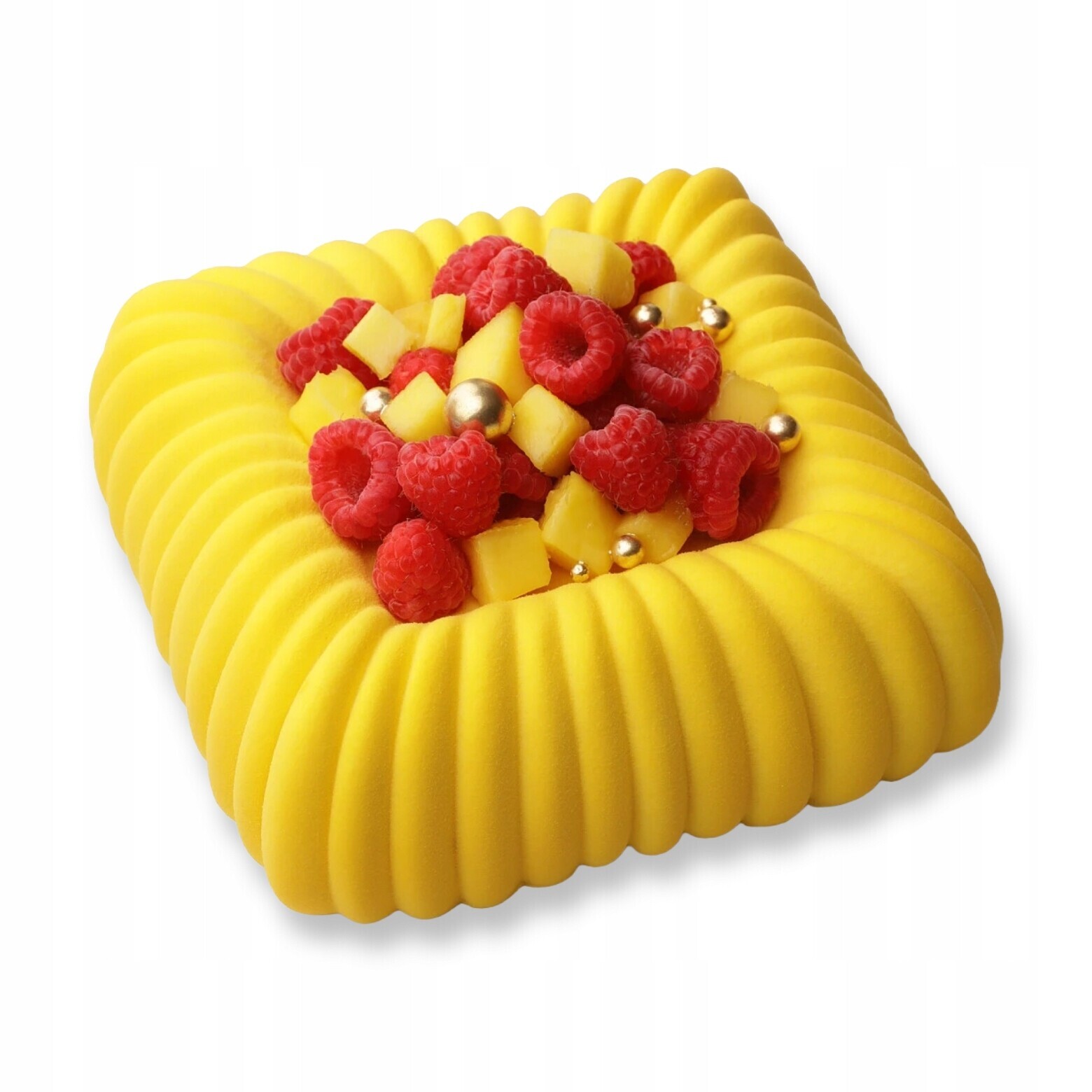 Silikonová forma Ručně vyrobená na těsto Lake Square 1500 ml Dinara Kasko