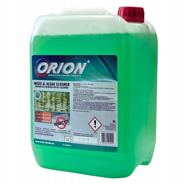 Přípravek na odstraňování řas a mechů Orion Moss & Algae Cleaner 5L