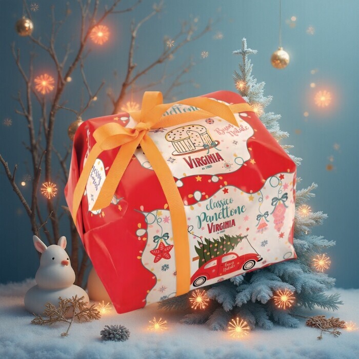 Tradiční Italský Panettone Virginia 750 g