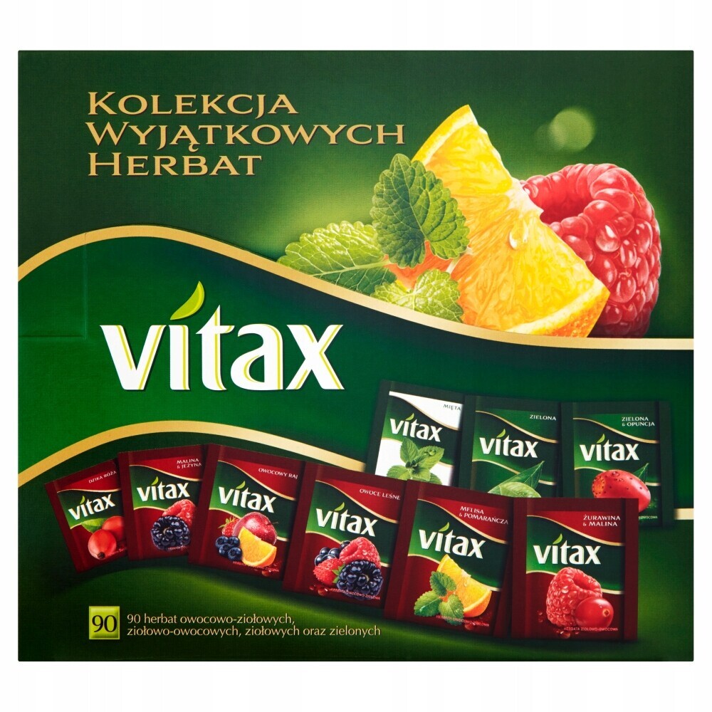Vitax Kolekce výjimečných čajů 161,5 g