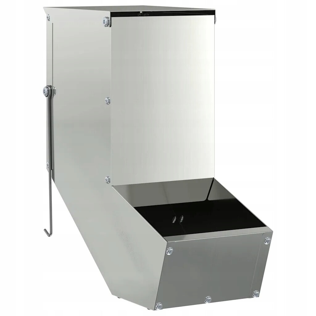 Krmítko pro králíky Stříbrná 17.5 x 26 x 28.5 cm