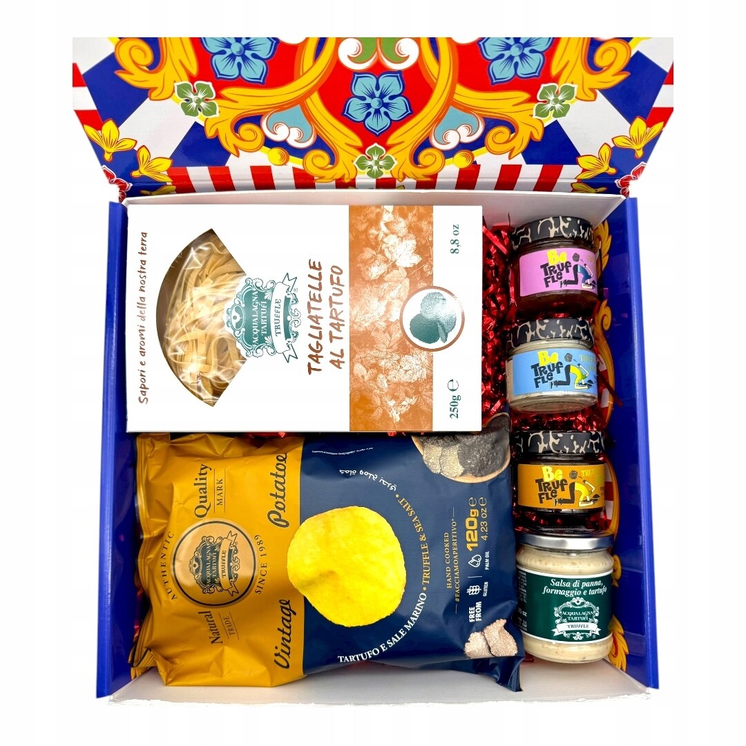 Lanýžový set Chipsy, Tagliatelle, Omáčky a Majonéza s lanýži 820 g